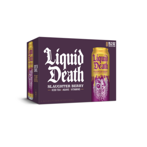 Liquid Death Slaughter Berry Tea